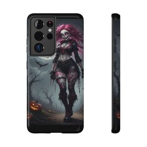 Spooky Vibes Phone Case, Halloween Accessory, Protective Cover,